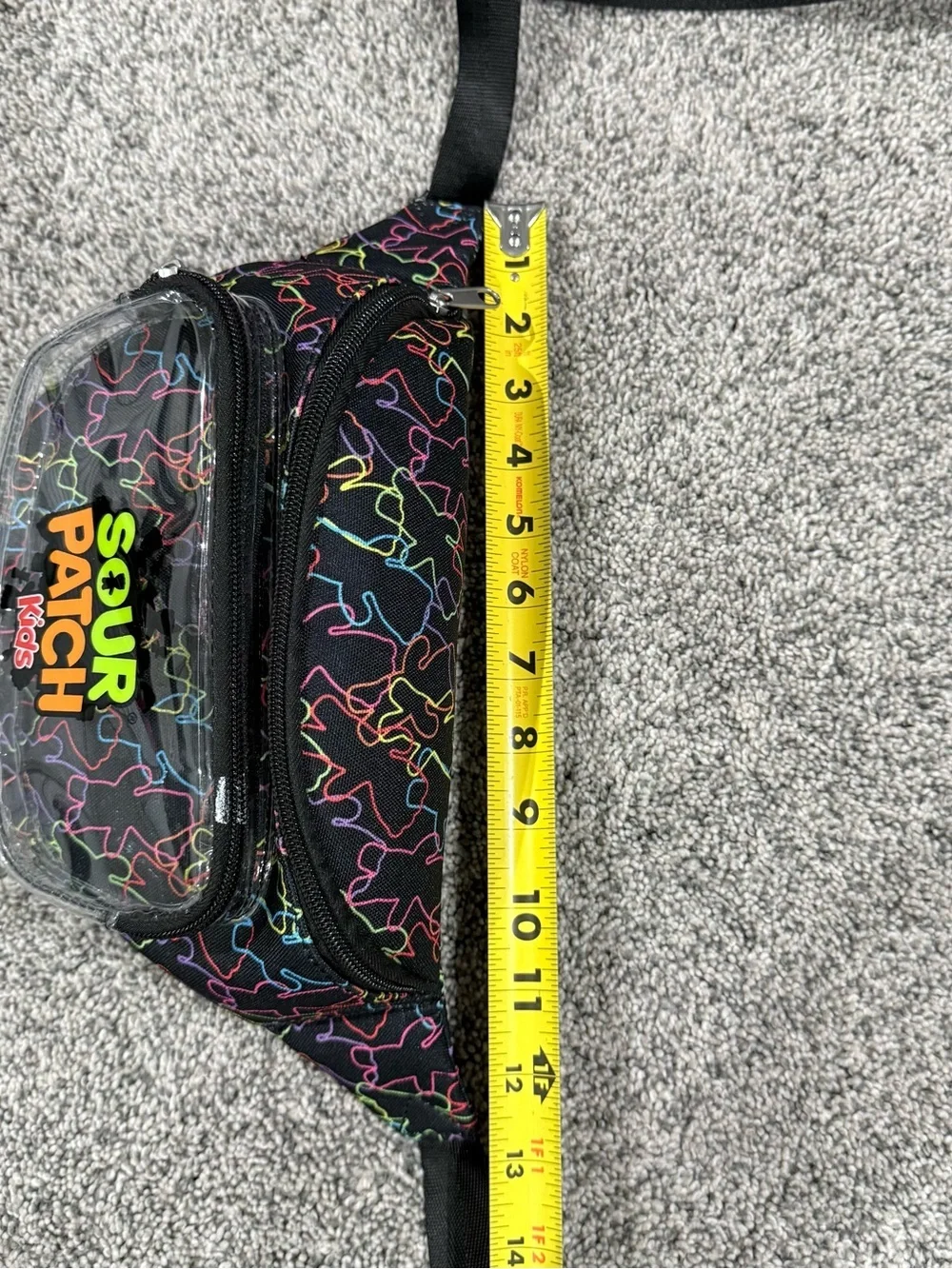 Loungefly/Sour Patch Kids Printed Belt Bag Fanny Pack Adjustable Strap NWOT